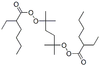 2,5-二甲基-2,5-双(2-乙基己酸过氧化)己烷 结构式