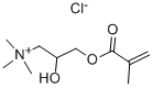 (3-羟丙基)三甲基氯化铵-2-羟基巴豆酸酯 结构式