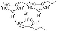 三(异丙基环戊二烯)化铒 结构式