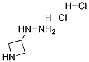 3-HYDRAZINEYLAZETIDINE DIHYDROCHLORIDE 结构式