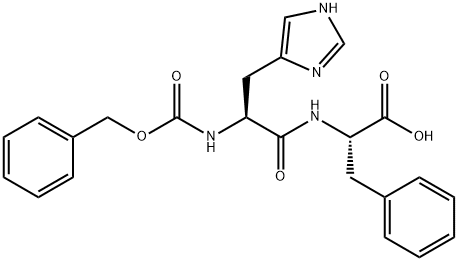 Z-HIS-PHE-OH 结构式