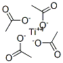 titanium(4+) acetate 结构式