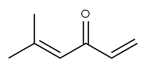 5-甲基六-1,4-二烯-3-酮 结构式