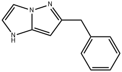 6-(Phenylmethyl)-1H-imidazo(1,2-b)pyrazole 结构式