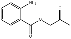 2-氧代丙基-2-氨基苯甲酸 结构式