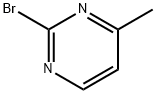 2-溴-4-甲基嘧啶 结构式