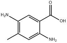 2,5-Diamino-4-methylbenzoic acid 结构式