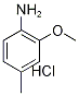 2-Methoxy-4-methylaniline hydrochloride 结构式