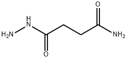 4-肼基-4-氧代丁酰胺 结构式