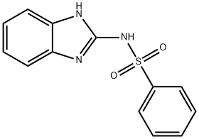 N-(1H-1,3-benzimidazol-2-yl)benzenesulfonamide 结构式