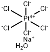 六氯铂酸钠六水合物 结构式