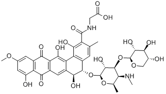 Pradimicin D 结构式