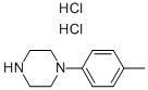 1-(4-甲苯基)哌嗪二盐酸盐 结构式