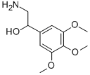 2-amino-1-(3,4,5-trimethoxyphenyl)ethan-1-ol 结构式