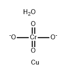 Copper(II) chromate 结构式