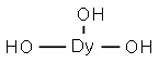 Dysprosium trihydoxide 结构式