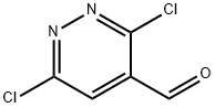 3,6-二氯哒嗪-4-甲醛 结构式