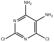 2,6-二氯-4,5-嘧啶二胺 结构式