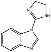 1H-Benzimidazole,1-(4,5-dihydro-1H-imidazol-2-yl)-(9CI) 结构式