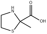 2-Thiazolidinecarboxylicacid,2-methyl-(6CI,7CI,8CI,9CI) 结构式