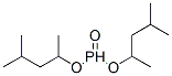 bis(1,3-dimethylbutyl) phosphonate  结构式