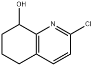 2-氯-8-羟基-5,6,7,8-四氢喹啉 结构式