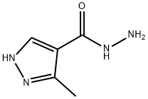 3-甲基-1H-吡唑-4-卡巴肼 结构式