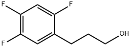 3-(2,4,5-三氟苯基)-1-丙醇 结构式