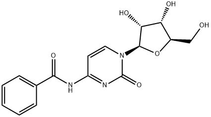 苯甲酰胞苷 结构式