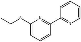 6-ETHYLTHIO-2,2'-BIPYRIDINE 结构式