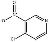 4-氯-3-硝基吡啶 结构式