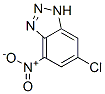 6-chloro-4-nitro-1H-benzotriazole  结构式