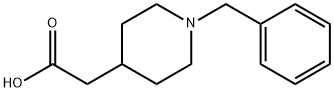 1-苄基-4-哌啶乙酸 结构式