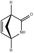 (1S)-(+)-2-氮杂双环[2.2.1]庚-5-烯-3-酮 结构式