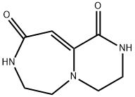 Pyrazino[1,2-d][1,4]diazepine-1,9(2H,6H)-dione, 3,4,7,8-tetrahydro- (9CI) 结构式