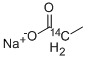 PROPIONIC ACID SODIUM SALT, [2-14C] 结构式