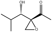 Ethanone, 1-[2-(1-hydroxy-2-methylpropyl)oxiranyl]-, (R*,S*)- (9CI) 结构式