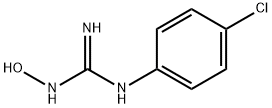 2-(4-chlorophenyl)-1-hydroxy-guanidine 结构式