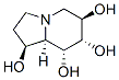1,6,7,8-Indolizinetetrol, octahydro-, 1S-(1.alpha.,6.alpha.,7.beta.,8.beta.,8a.beta.)- 结构式