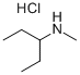 甲基-(3-戊基)胺盐酸盐 结构式