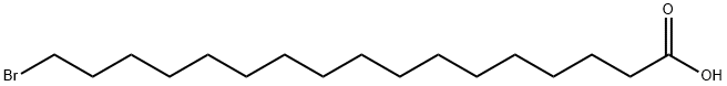 17-溴十七酸 结构式