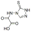 Acetic  acid,  [(1,5-dihydro-5-thioxo-4H-1,2,4-triazol-4-yl)amino]oxo-  (9CI) 结构式