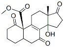 methyl 14-hydroxy-1,7,17-trioxoandrost-8-ene-19-oate 结构式