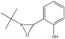 2-(2-TERT-BUTYL-1,2-OXAZIRIDIN-3-YL)PHENOL 结构式