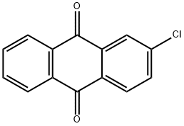 2-氯蒽醌 结构式
