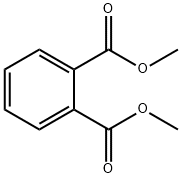 邻苯二甲酸二甲酯 结构式