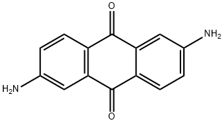 2,6-二氨基蒽醌 结构式