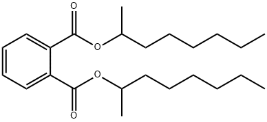 邻苯二甲酸二辛酰 结构式