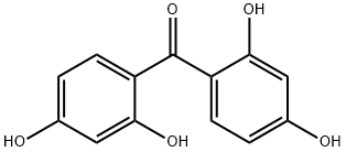2,2',4,4'-四羟基二苯甲酮 结构式