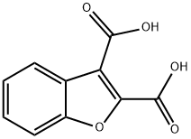 苯[B]呋喃-2,3-二羧酸 结构式